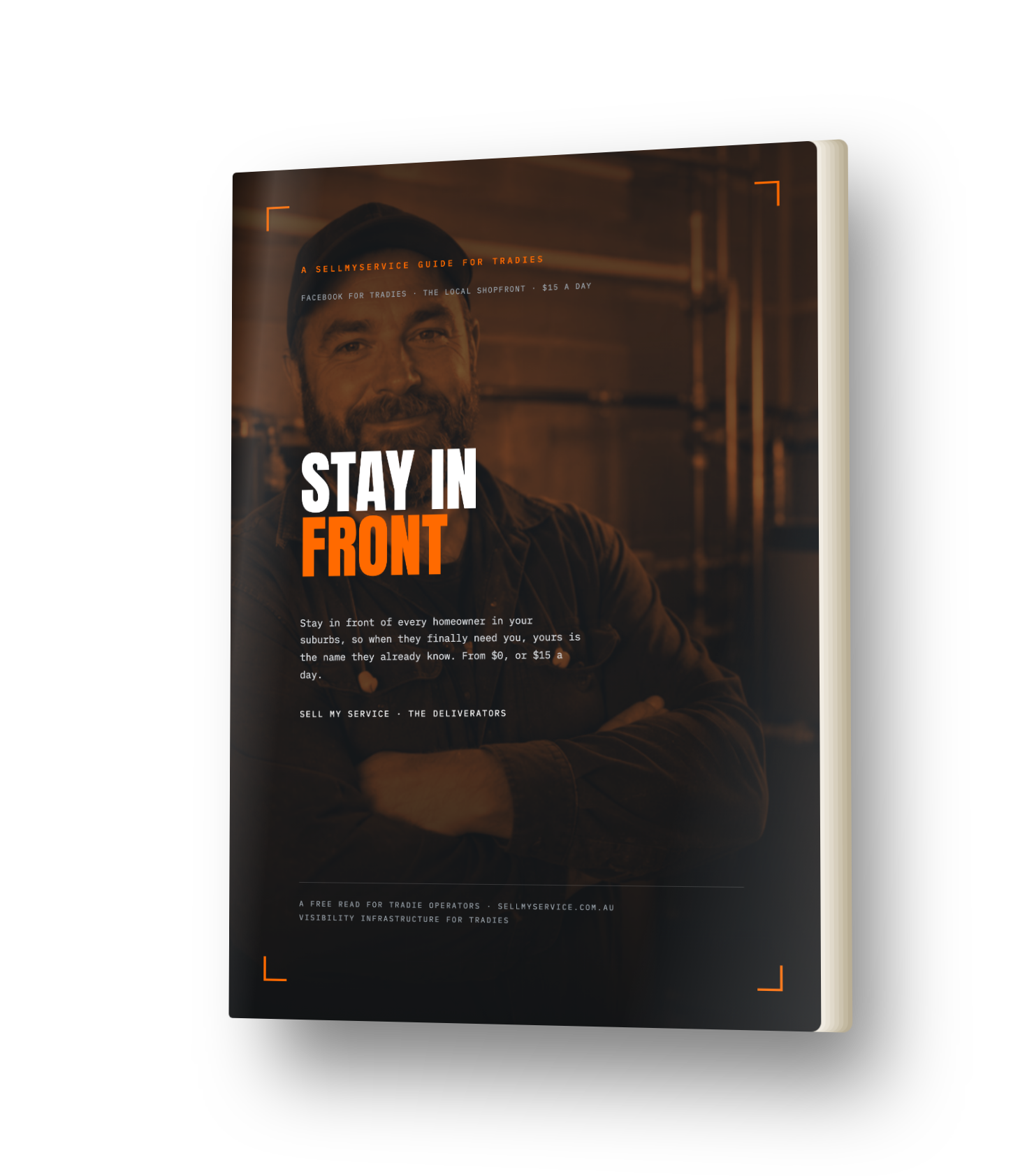 Stay in Front cover