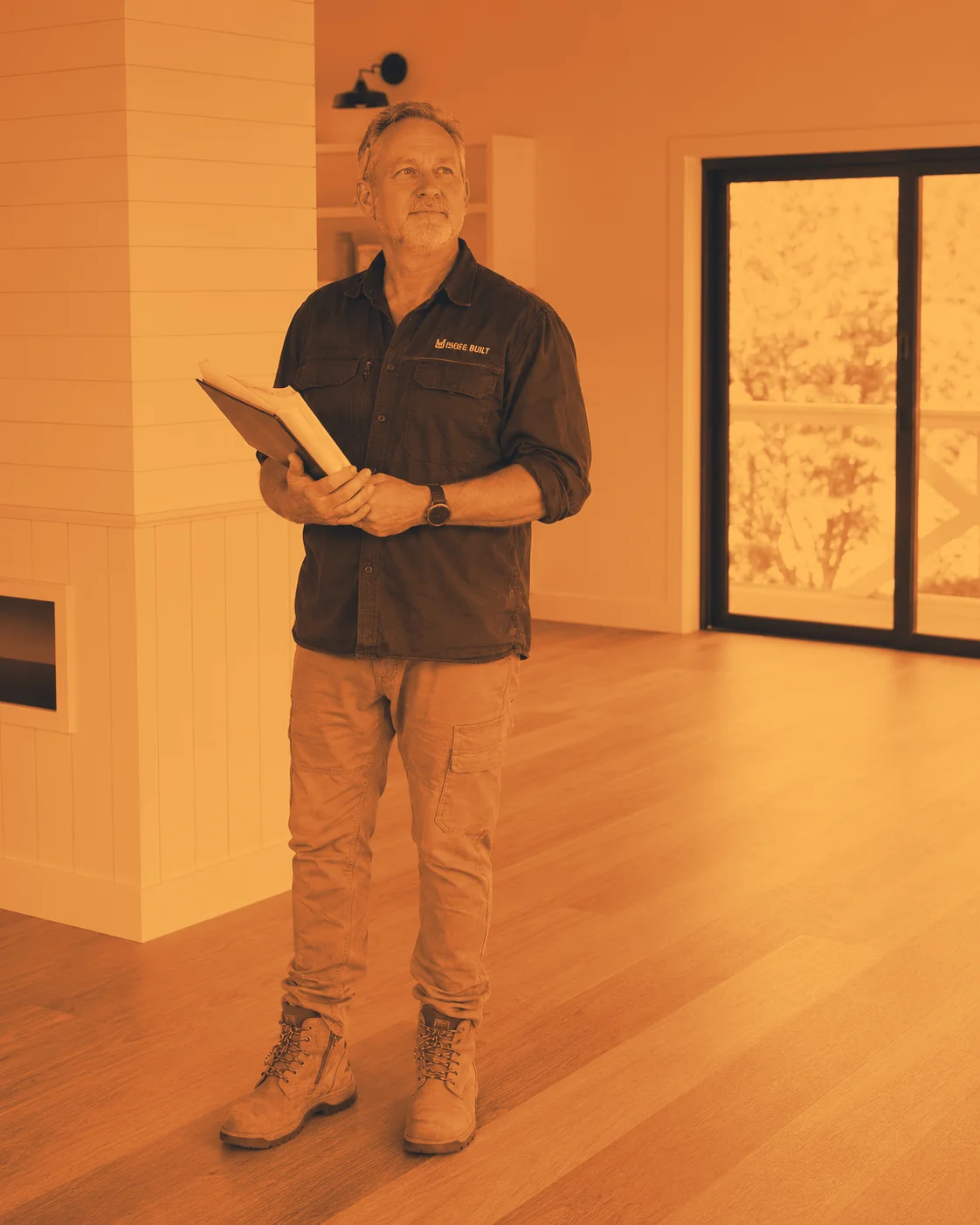 Australian tradie on the tools
